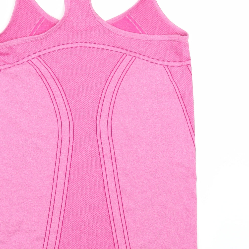 Athletic Works Womens Pink Basic T-Shirt Size L