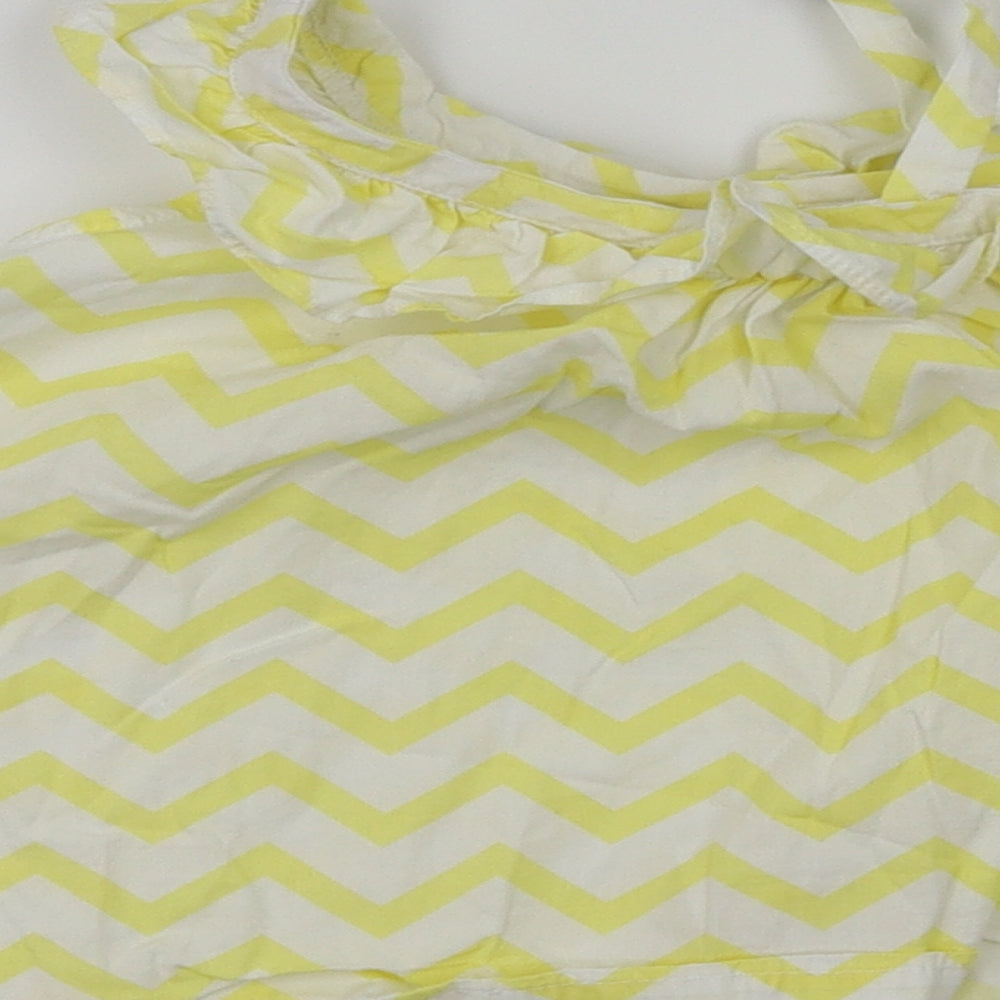 Lydia jane Yellow Animal Print Fit & Flare Size 12-18 Months