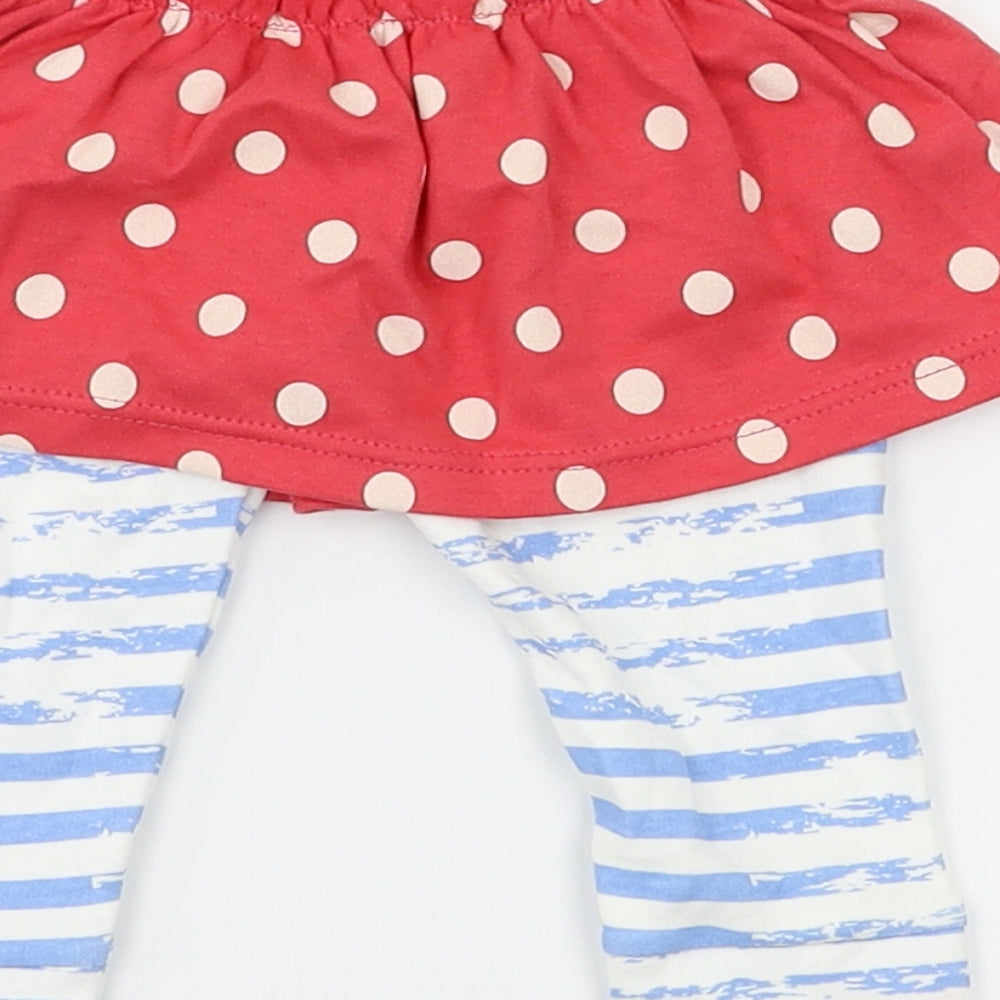 marks&spenser Baby Red Polka Dot A-Line Skirt Size 0-3 Months