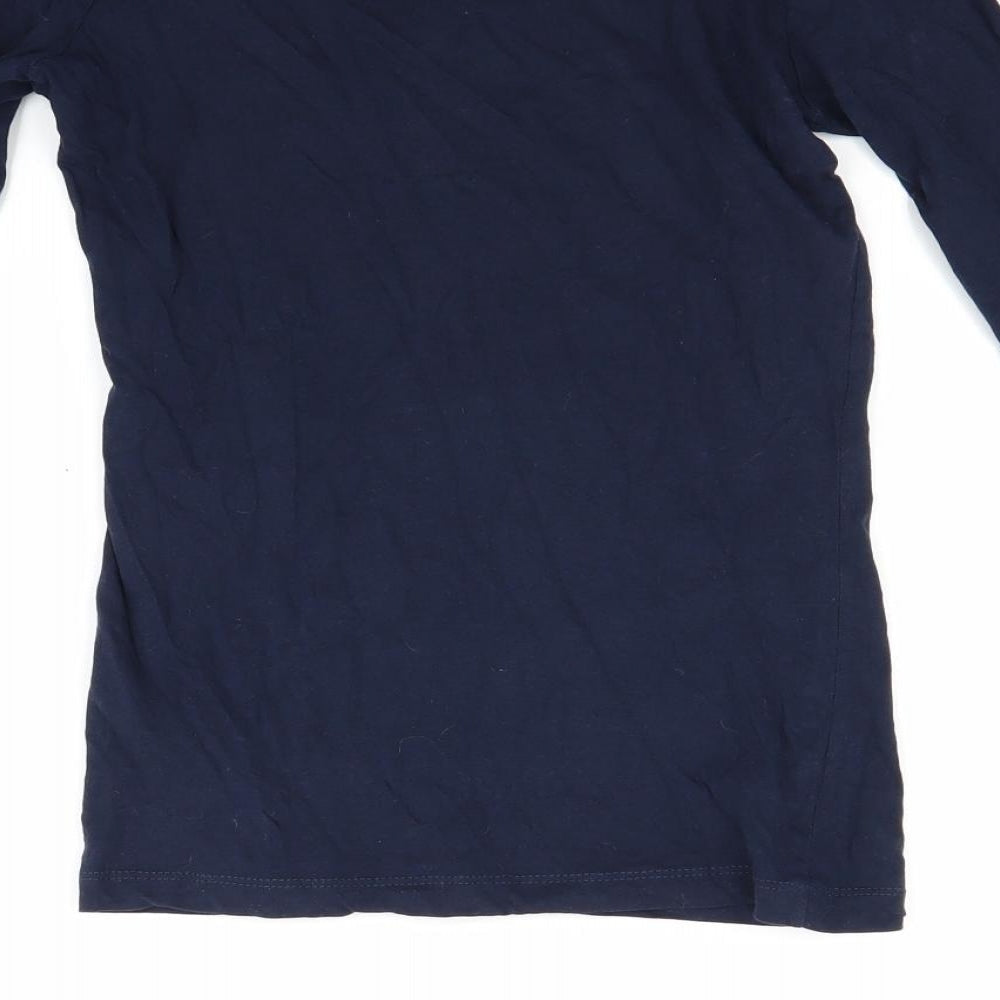 Rock & Rock Womens Blue Pullover Sweatshirt Size M