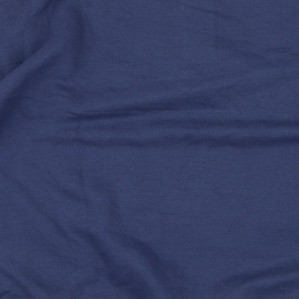 Basics Mens Blue Pullover Jumper Size XL