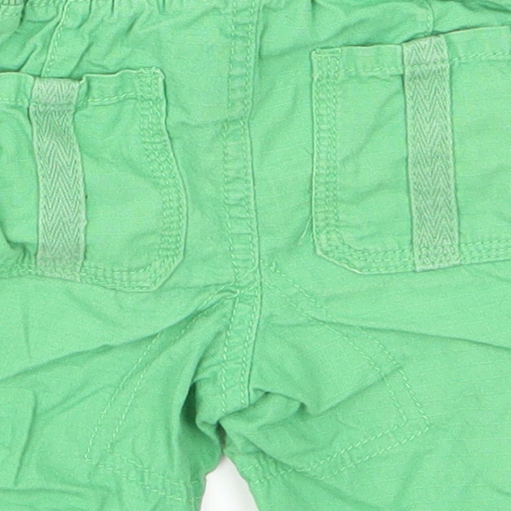 NEXT Green Cropped Trousers Size 9-12 Months