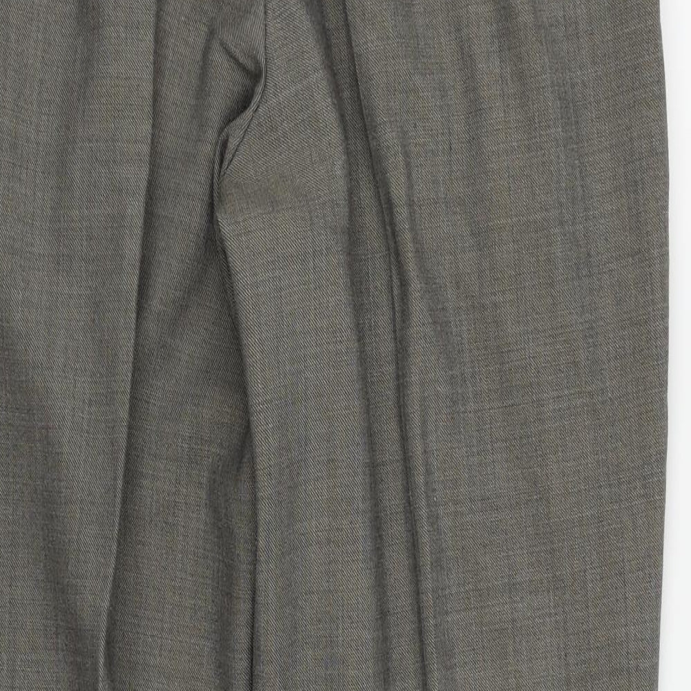 Marks & Spencer Womens Grey Dress Pants Trousers Size 32 in L31 in