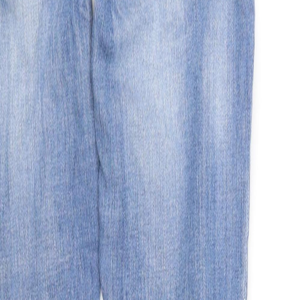 pre worn Womens Blue Straight Jeans Size S L30 in