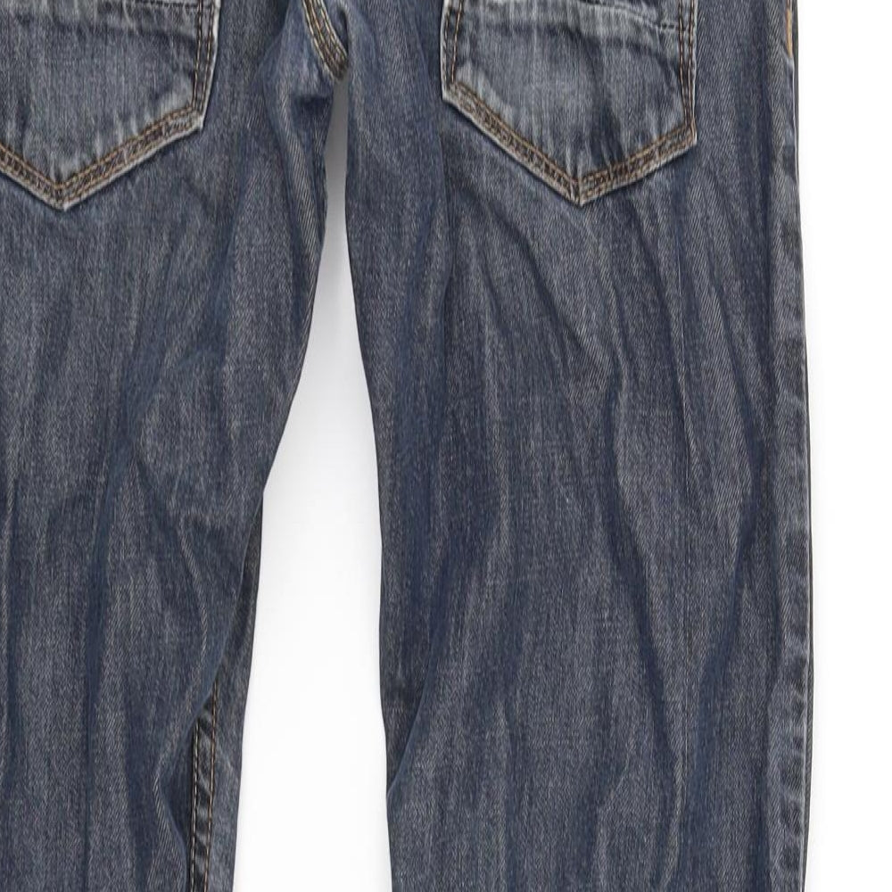pre worn Womens Blue Straight Jeans Size 32 in L30 in