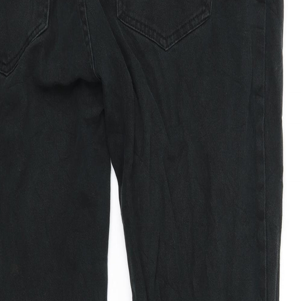 pre worn Mens Black Trousers Size L L30 in