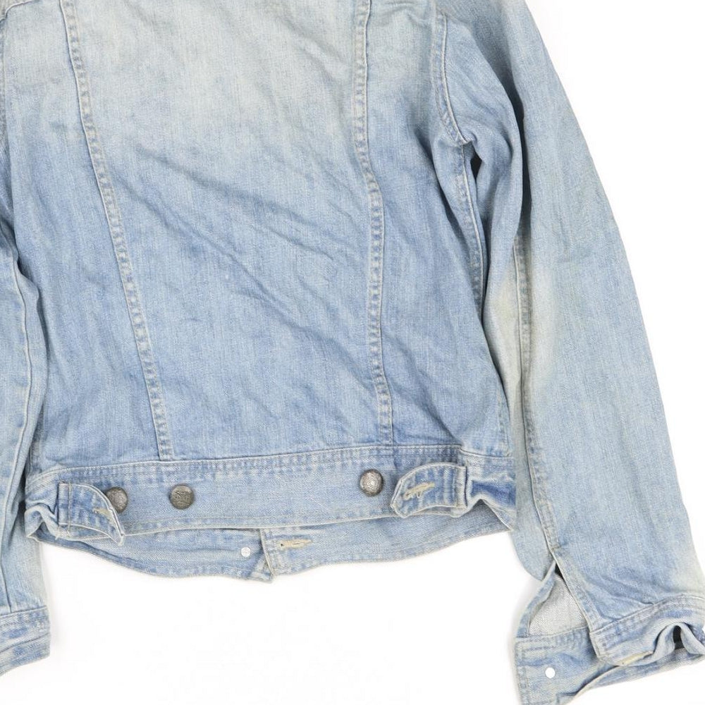 pre worn Womens Blue Jacket Size M