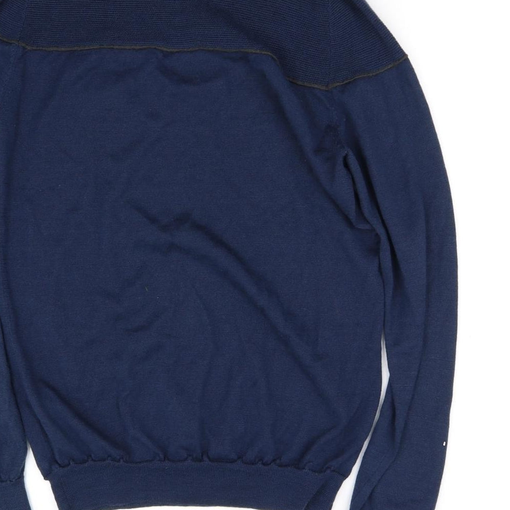 sisler Mens Blue Pullover Jumper Size M