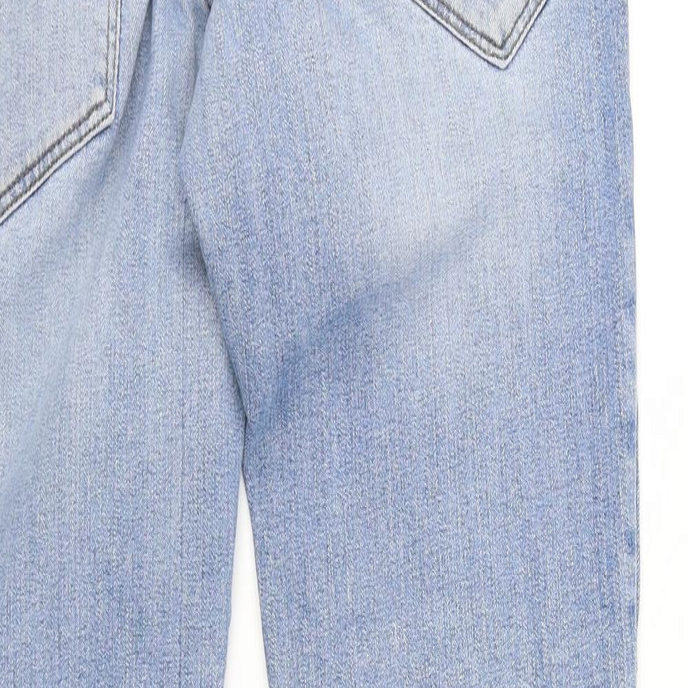 pre worn Womens Blue Straight Jeans Size 30 in L31 in