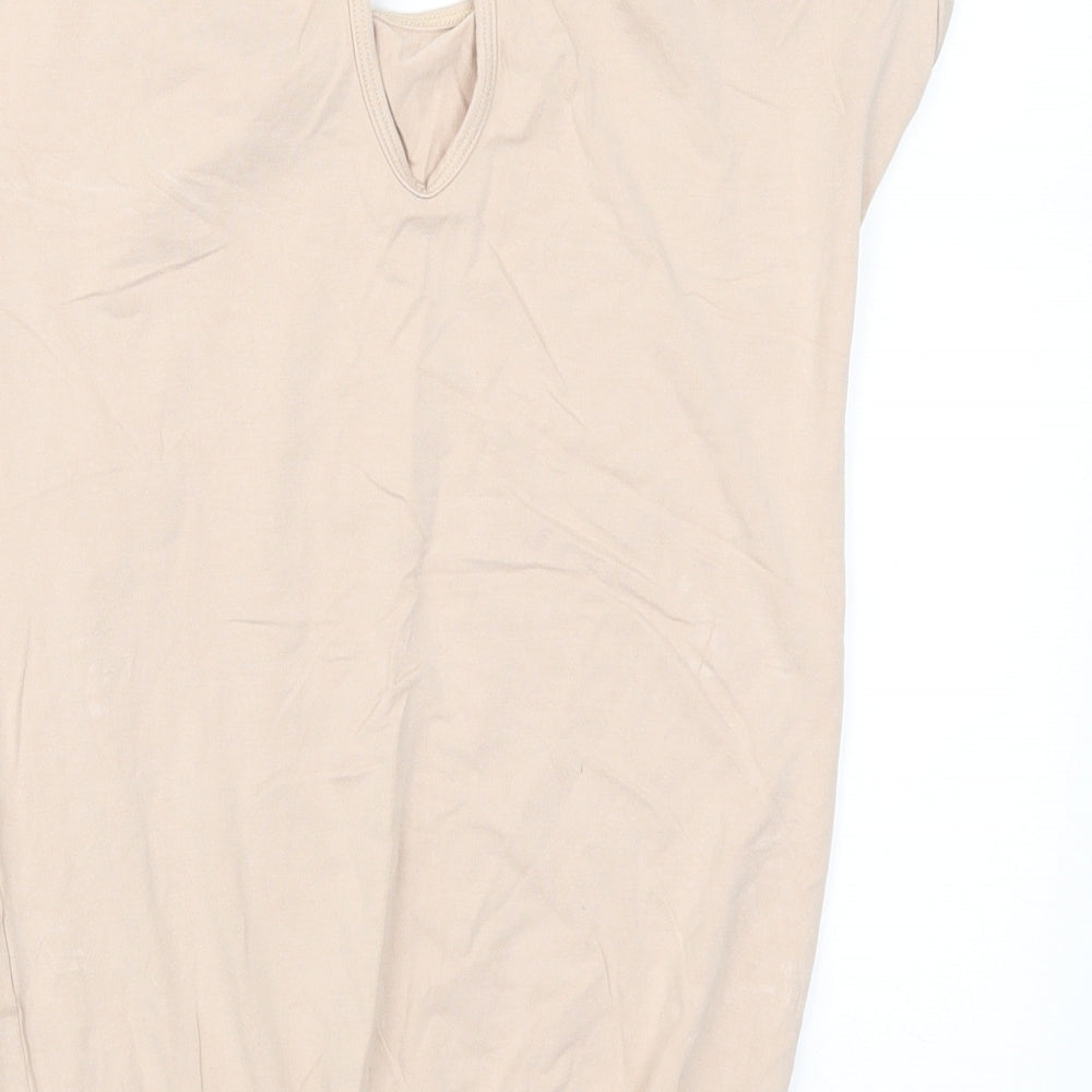 Style Council Womens Pink Basic T-Shirt Size M