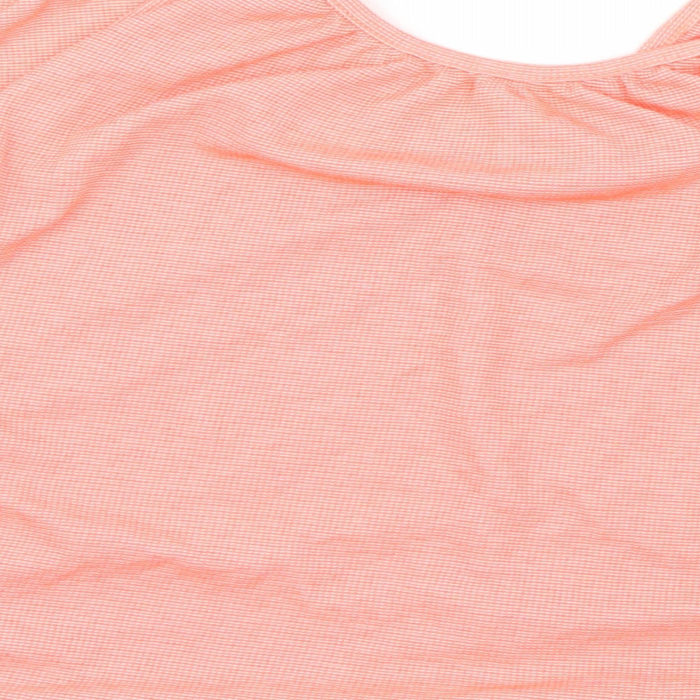 Atmosphere Womens Orange Basic T-Shirt Size 18