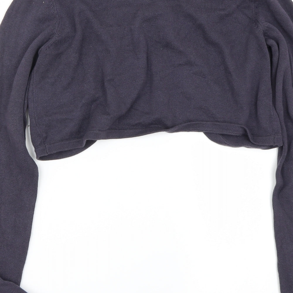 H&M Girls Blue Cardigan Jumper Size 10-11 Years