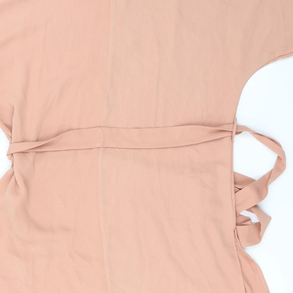 Atmosphere Womens Pink Basic Blouse Size 12