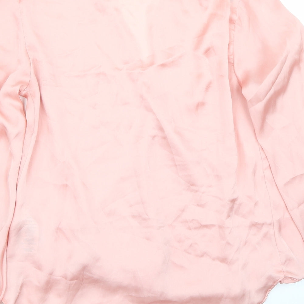 Dorothy Perkins Womens Pink Basic Blouse Size 8