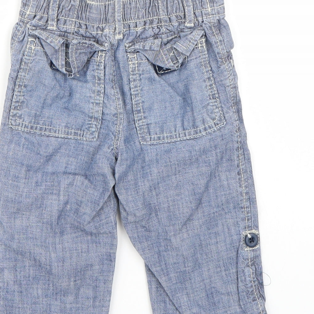 Gap Baby Blue Capri Jeans Size 12-18 Months
