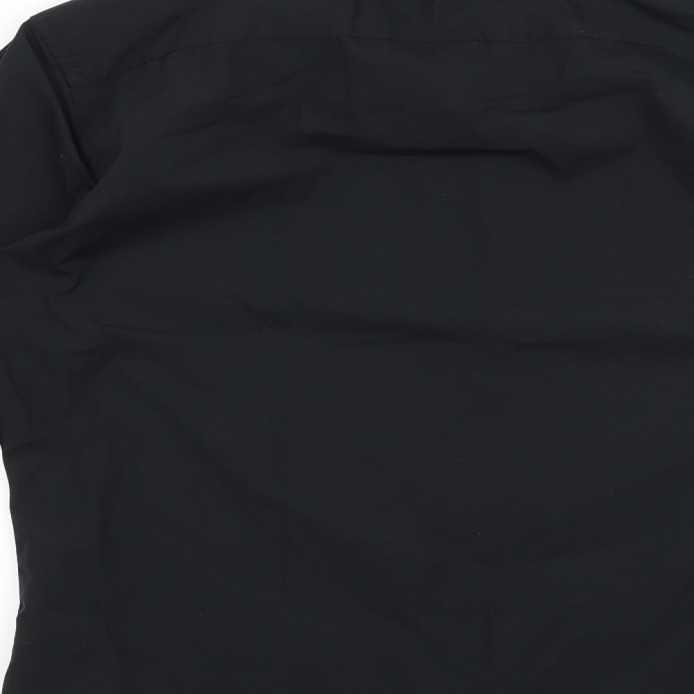 NEXT Mens Black Dress Shirt Size 16