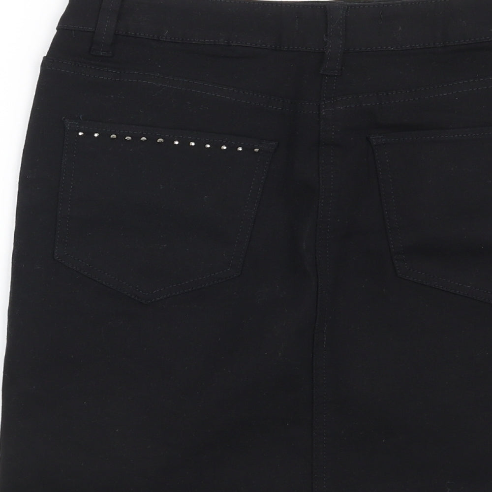 NEXT Womens Black Straight & Pencil Skirt Size 6