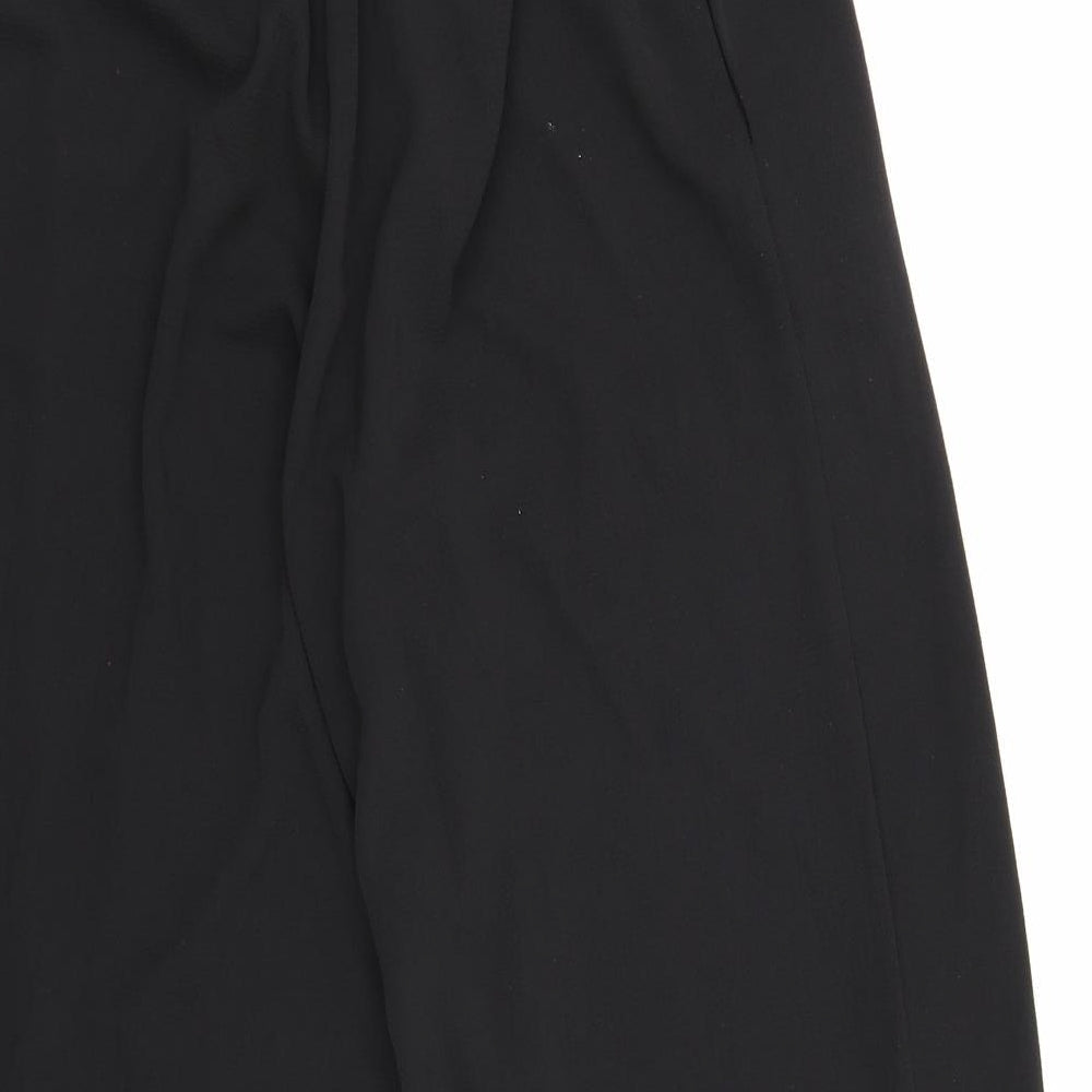 New Look Womens Black Bloomer Trousers Size 10 L22 in