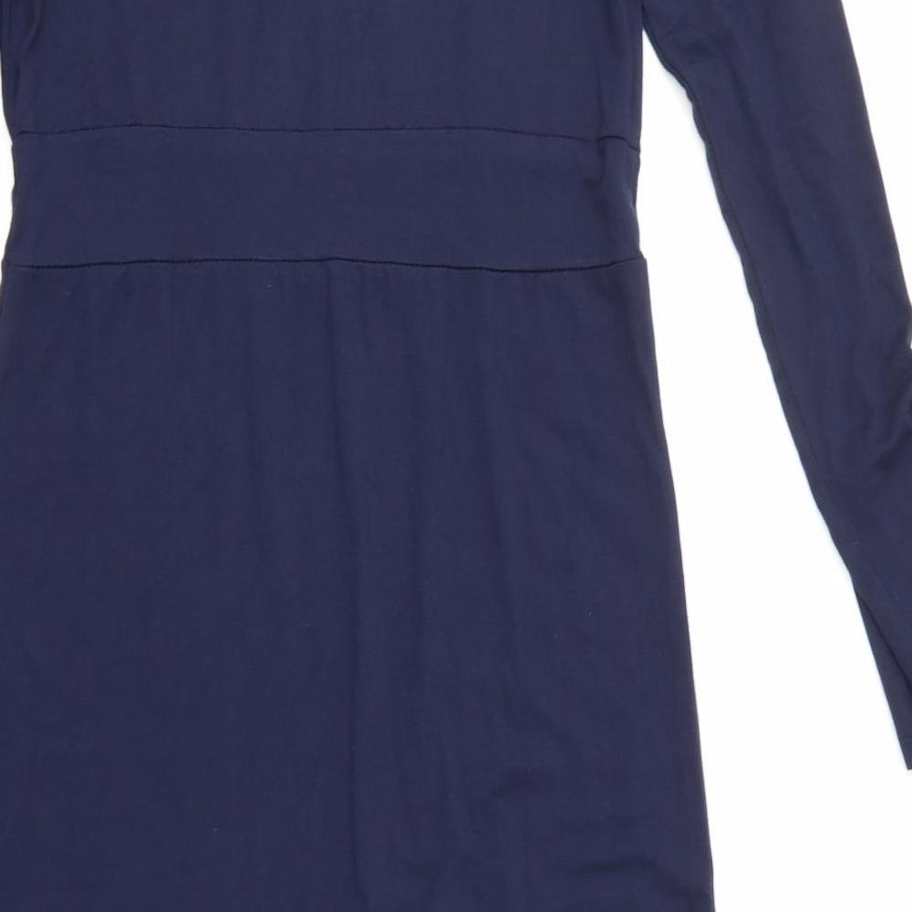 Willow Womens Blue A-Line Size M
