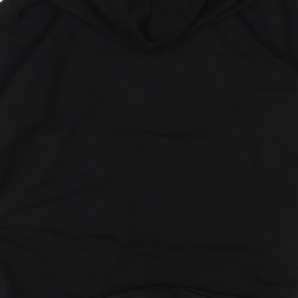 HORA Womens Black Pullover Hoodie Size M
