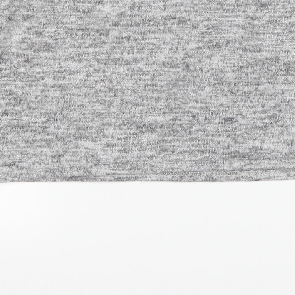PRETTYLITTLETHING Womens Grey Pullover Jumper Size 10