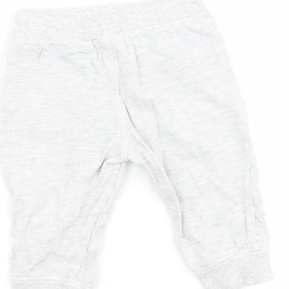 Blue Zoo Baby Grey Jogger Trousers Size 6-9 Months