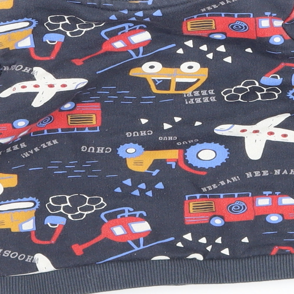 F&F Baby Grey Pullover Jumper Size 3-6 Months - cars