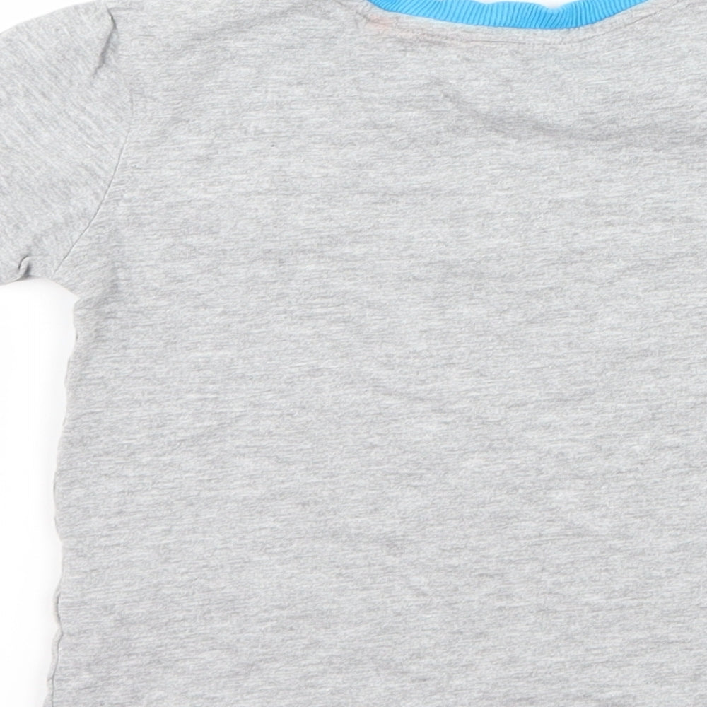 Blue Zoo Boys Grey Basic T-Shirt Size 2-3 Years