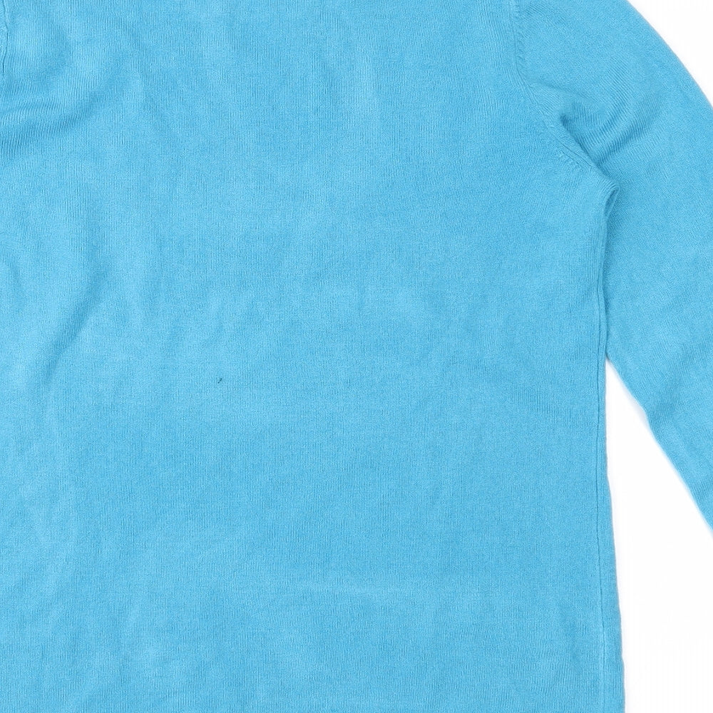 Preworn Womens Blue Pullover Jumper Size 10