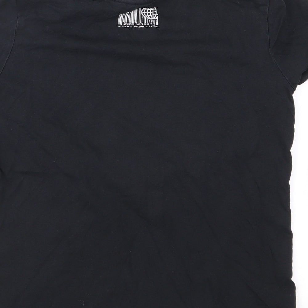 George Boys Black Camouflage Basic T-Shirt Size 8-9 Years