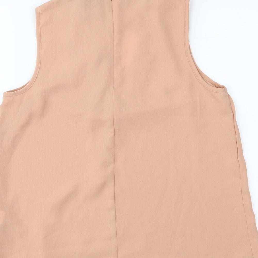 Atmosphere Womens Pink Basic Blouse Size 4