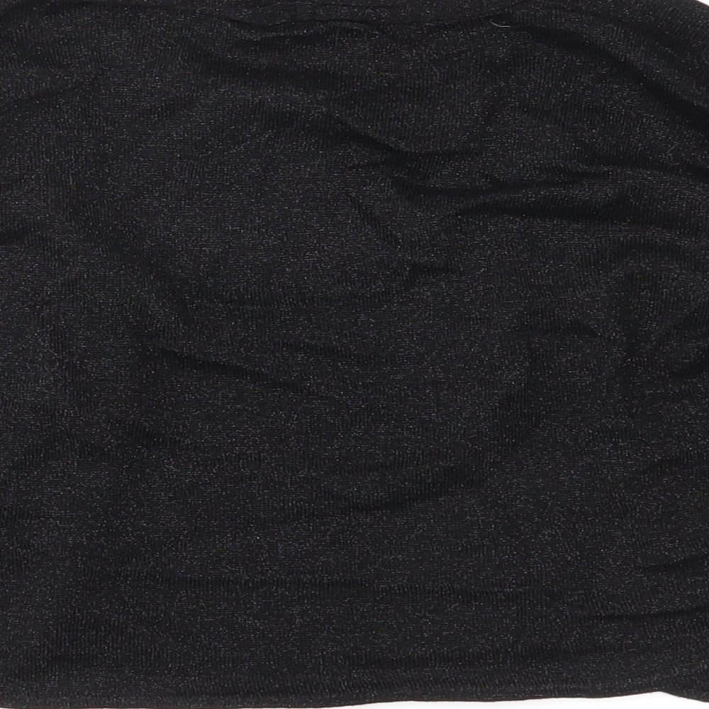 Belle Womens Black Shrug Jumper Size 12