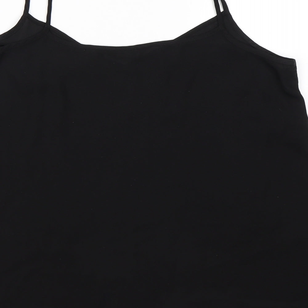 Newlook Womens Black Camisole Tank Size 10
