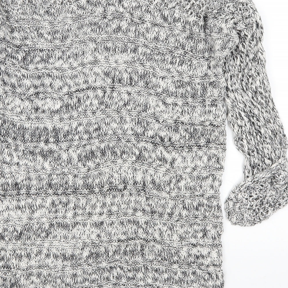 Dorothy Perkins Womens Grey Pullover Jumper Size 12