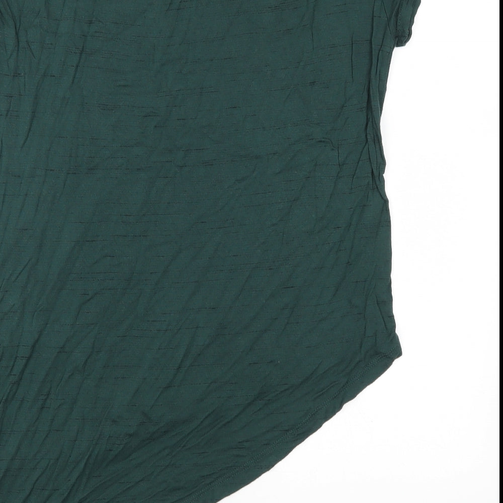 Atmosphere Womens Green Basic T-Shirt Size 10 - Sorry not Sorry