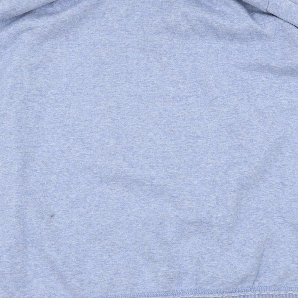 Gina Womens Blue Pullover Sweatshirt Size 14