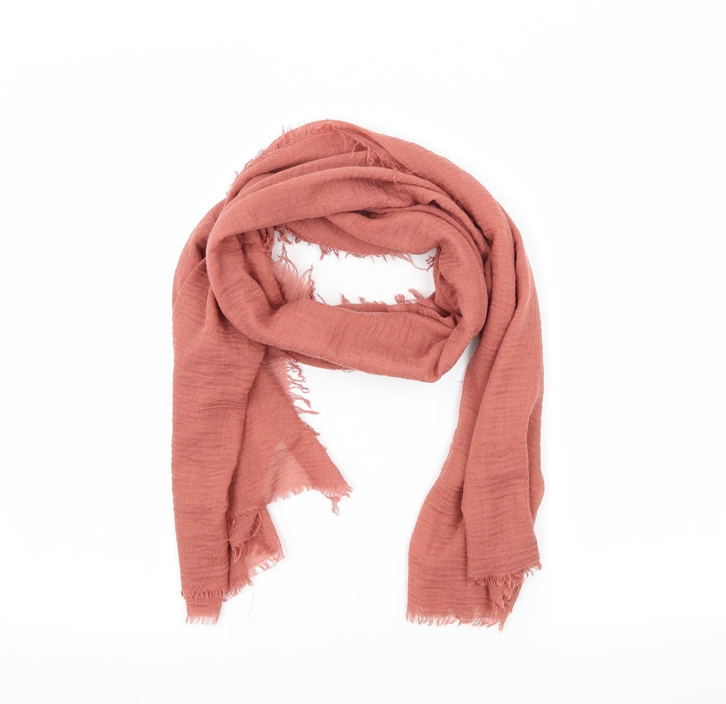 Preworn Womens Pink Scarf