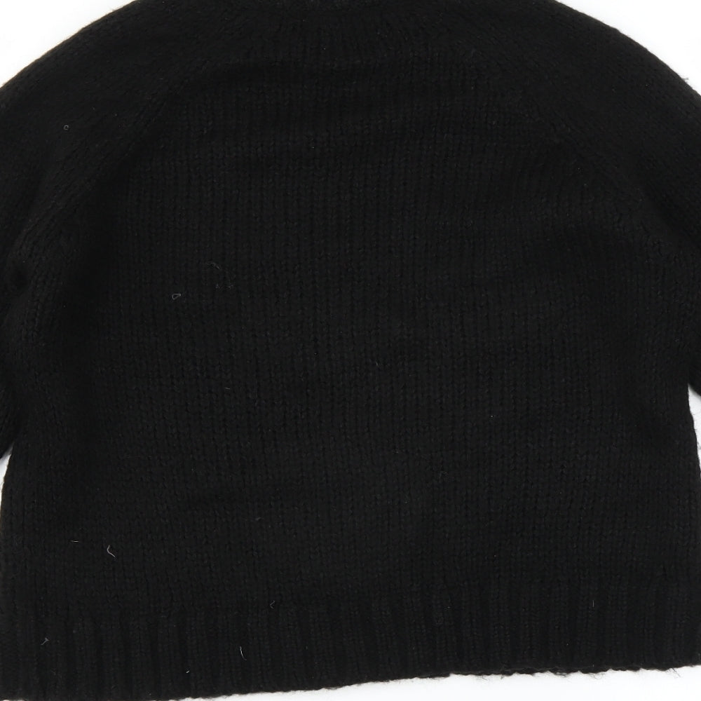 Matalan Womens Black Pullover Jumper Size M