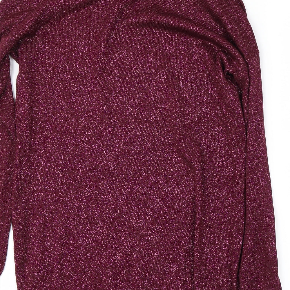 Atmosphere Womens Purple Pullover Jumper Size 12