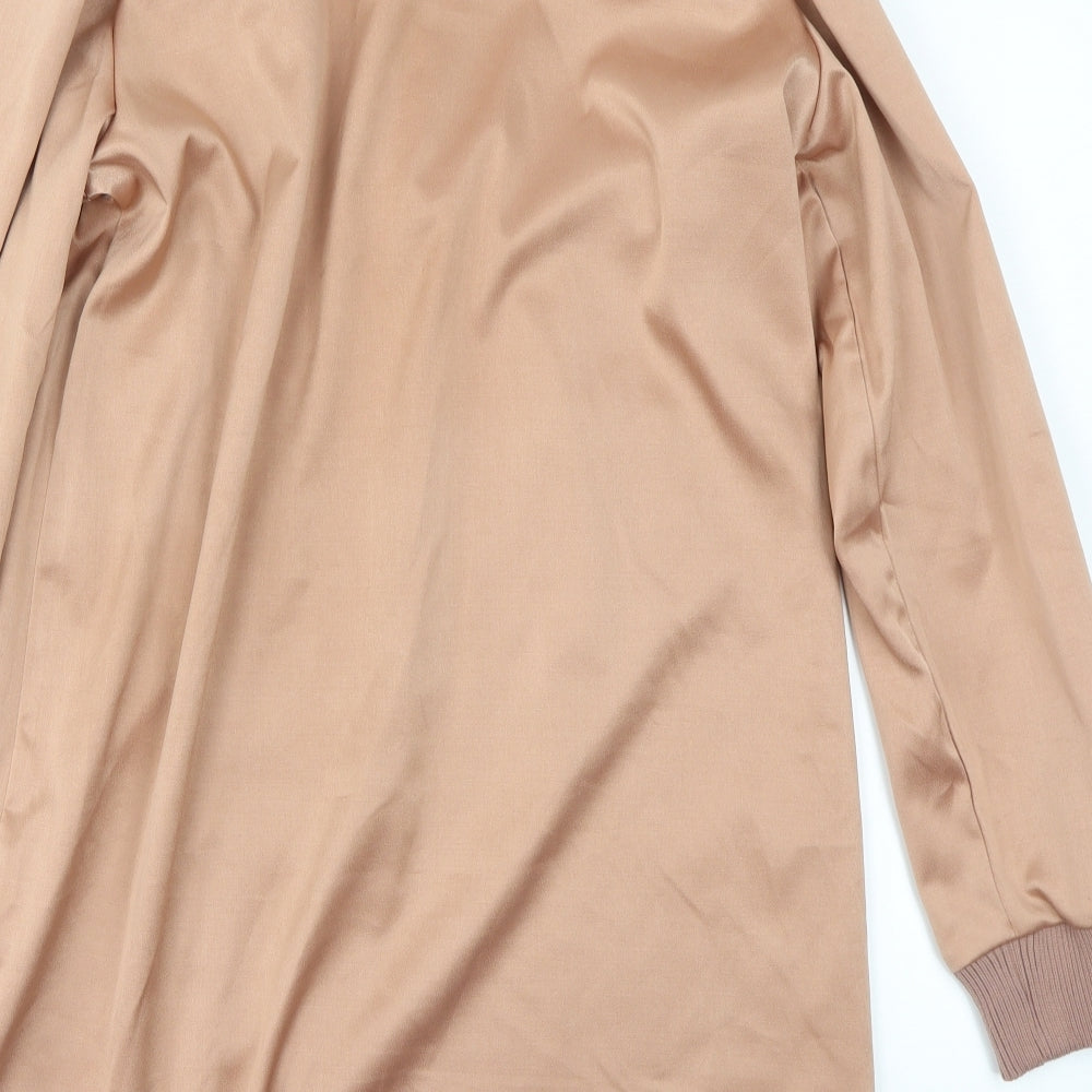 Glamarous Womens Pink Jacket Coat Size M