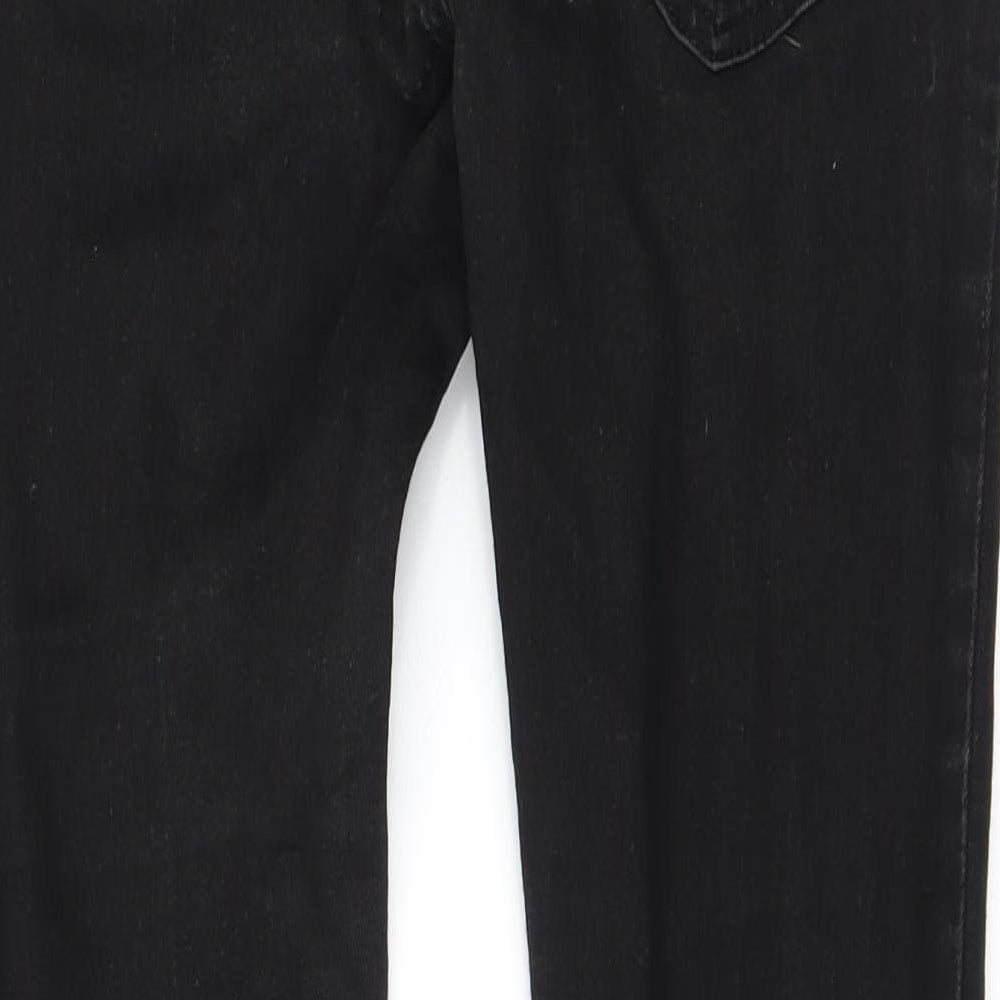 Pull & Bear Womens Black Skinny Jeans Size 26 in L26 in