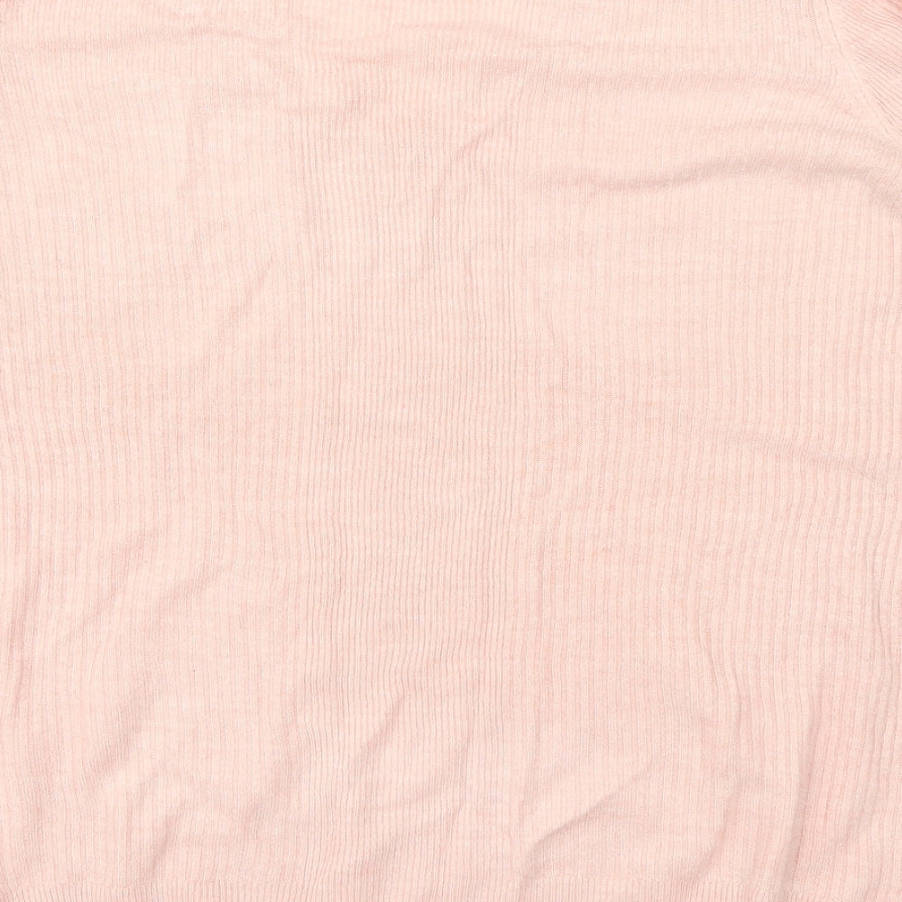 Marks and Spencer Womens Pink Pullover Jumper Size 14