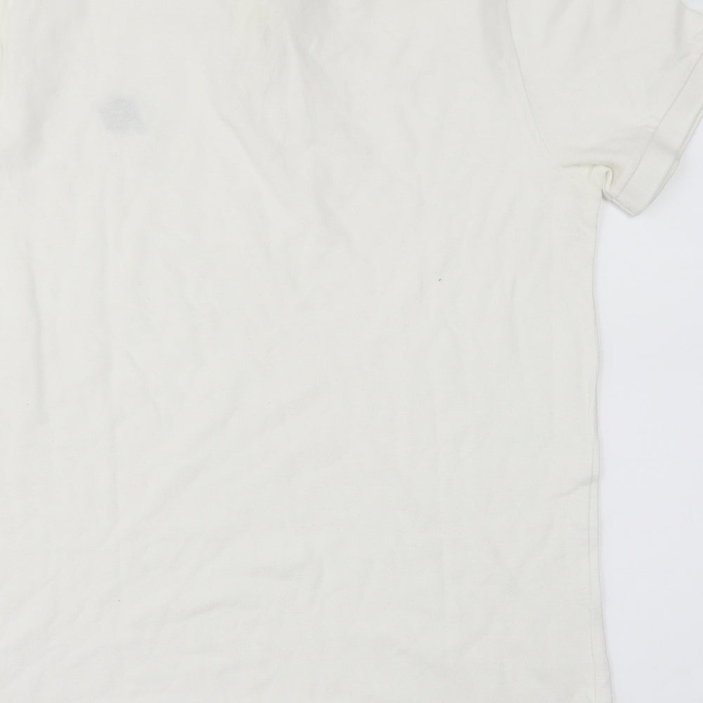 Aeropostale Mens White Polo Size M