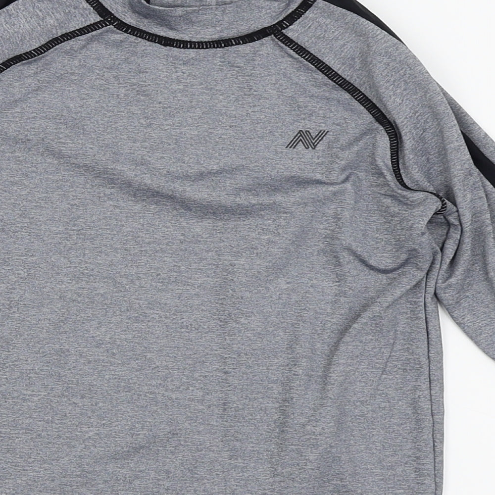 Next Boys Grey Pullover Jumper Size 6 Years