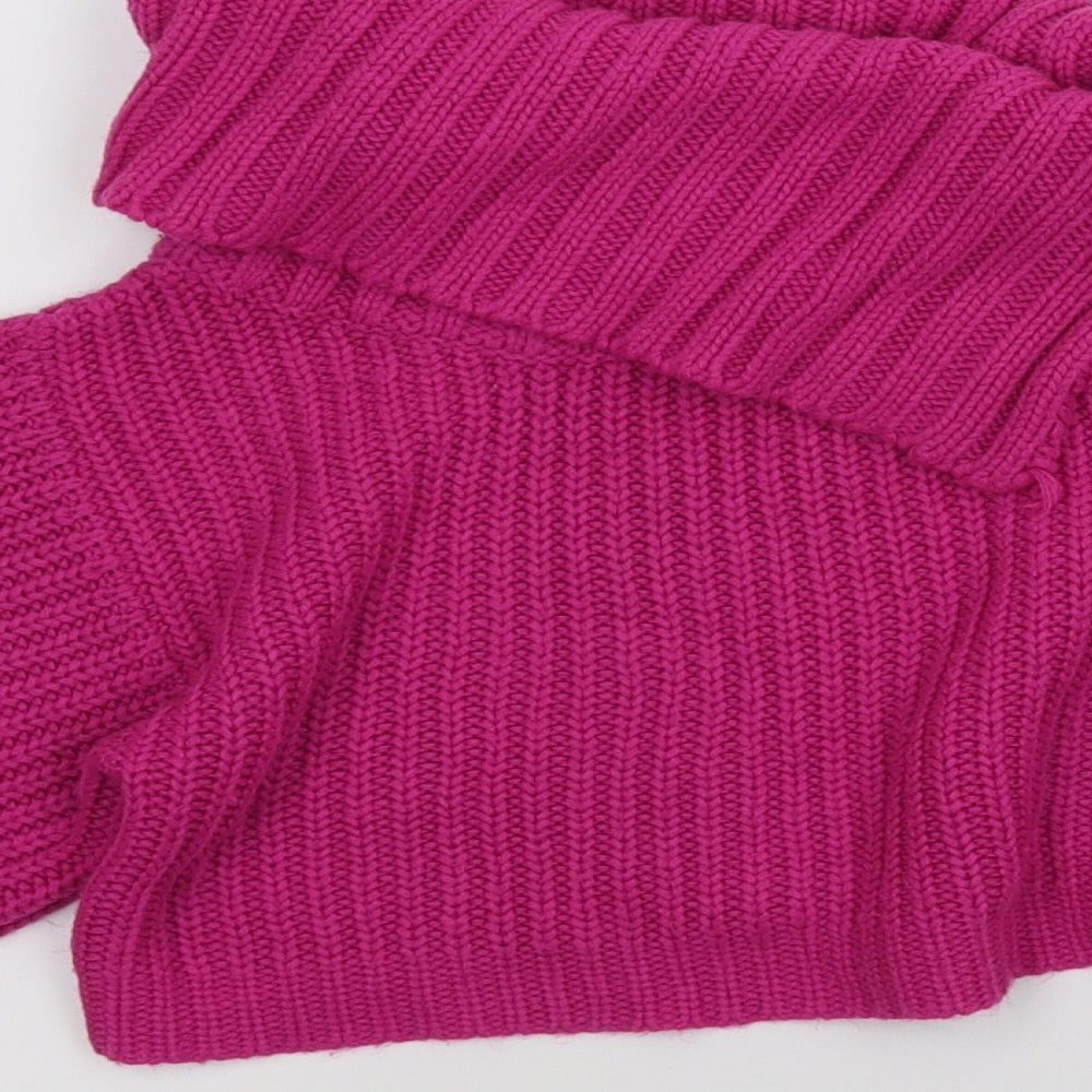 Miss Evie Girls Pink Pullover Jumper Size 6-7 Years
