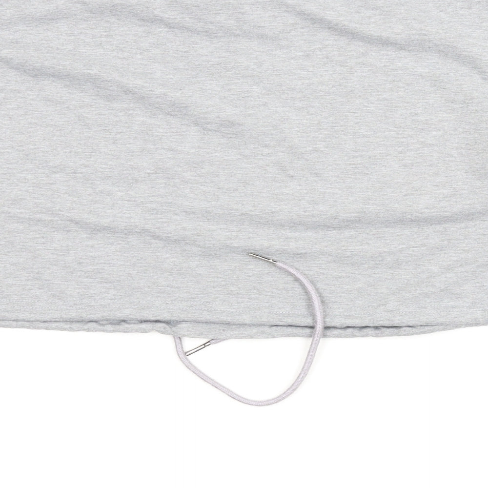 SheIn Womens Grey Pullover Sweatshirt Size XS - Cropped