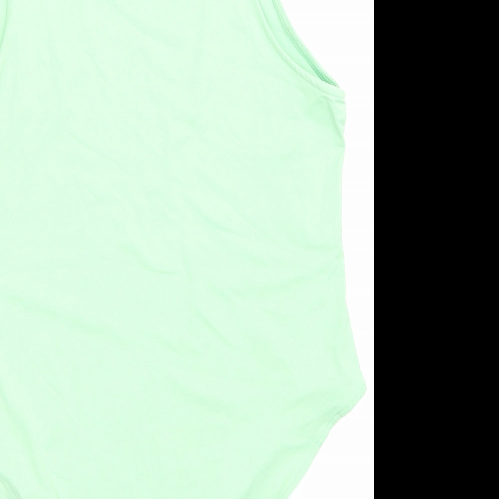 Primark Womens Green Basic T-Shirt Size 14