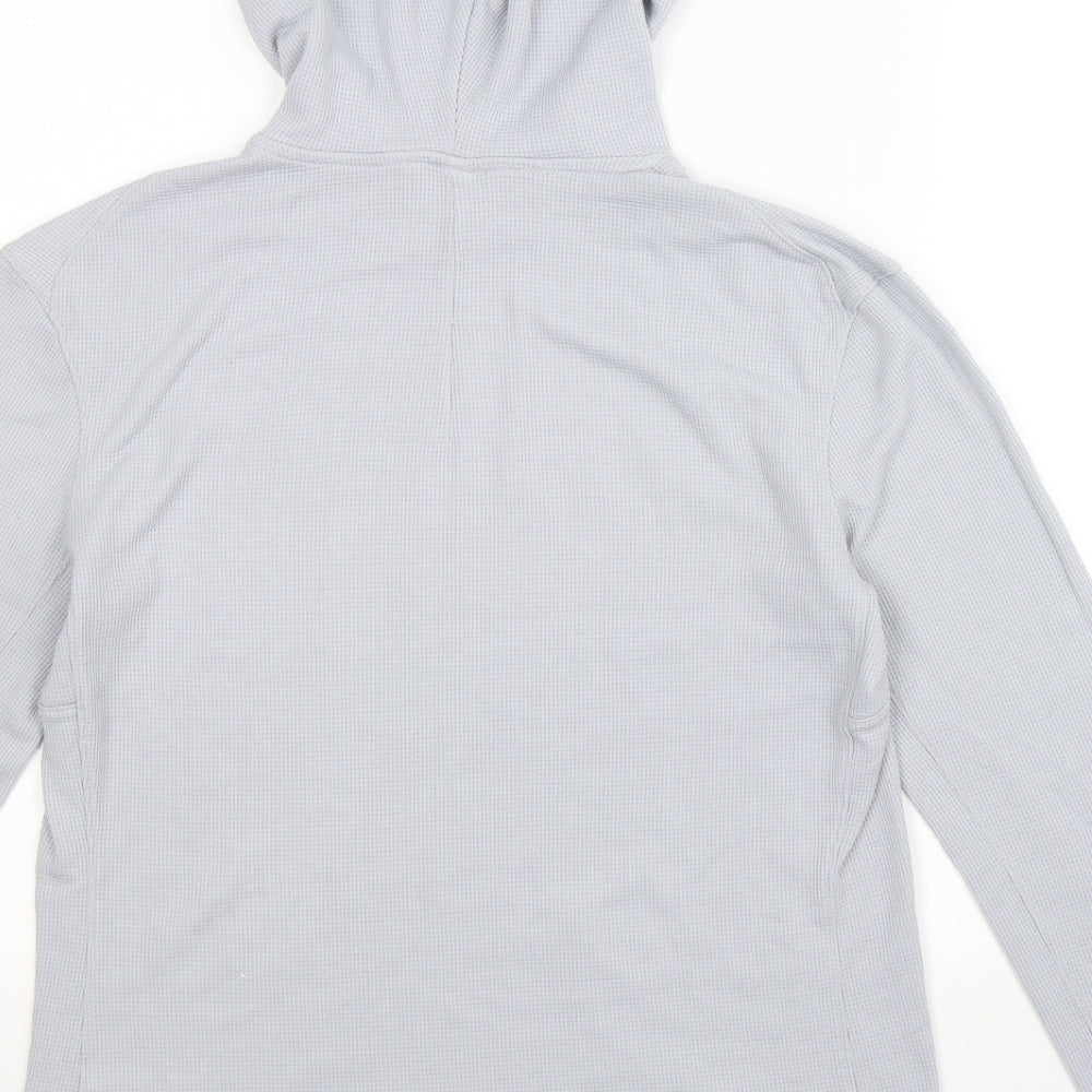 USA Pro Womens Grey Knit Pullover Hoodie Size 8