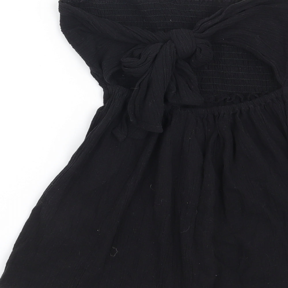 ASOS Womens Black Basic Blouse Size 6