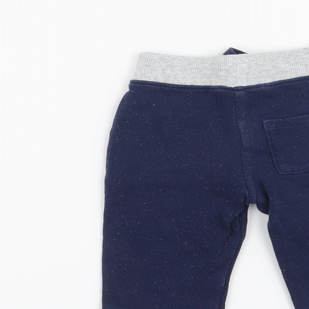 John Lewis Boys Blue Sweatpants Trousers Size 0-3 Months